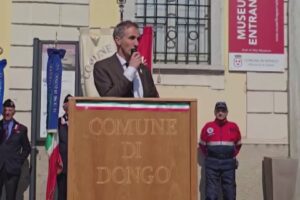 I carabinieri durante la guerra di liberazione, la celebrazione a Dongo