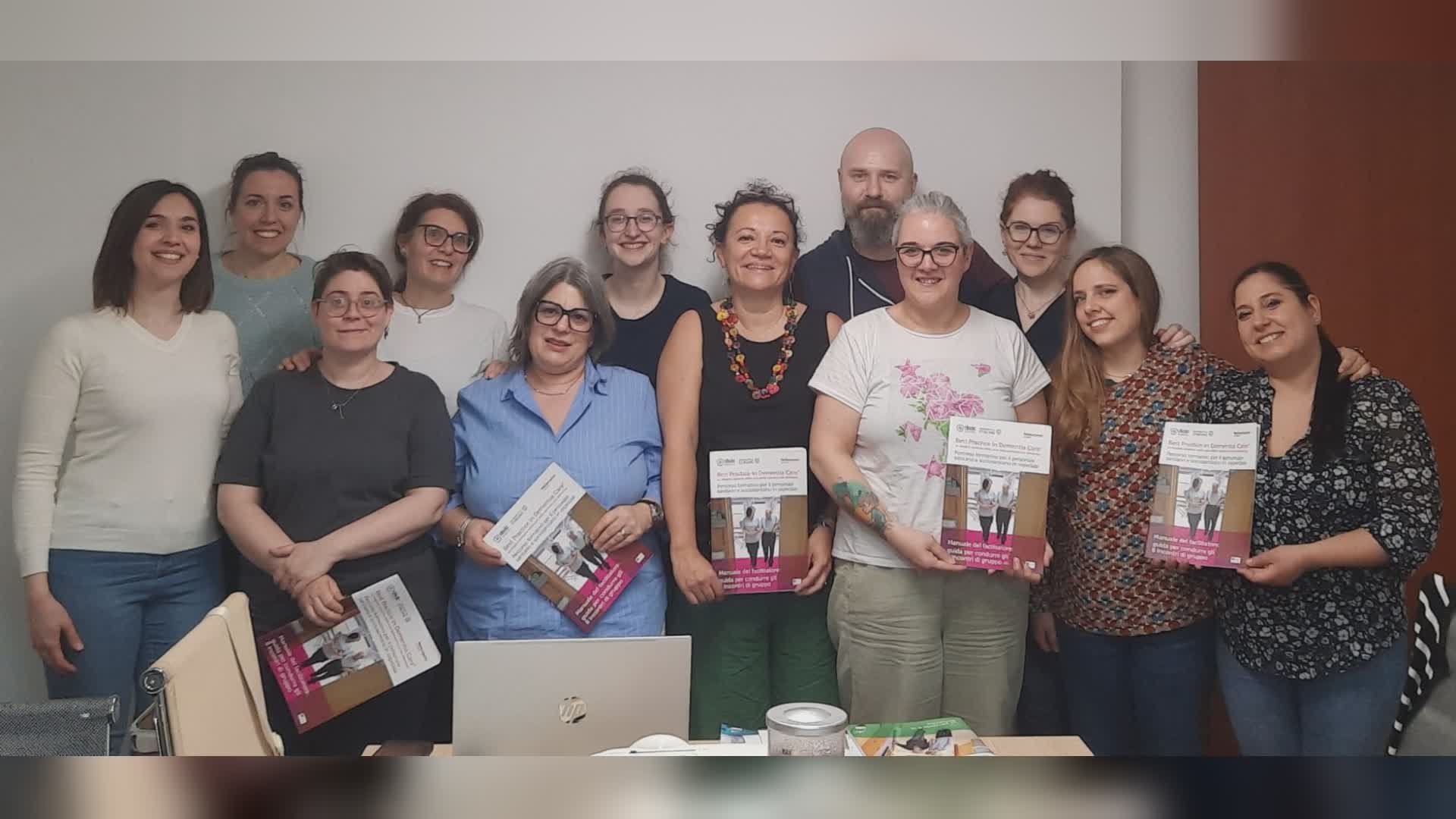 Dementia Care: “certificati” i primi 11 facilitatori per il reparto di Geriatria del Sant’Anna