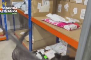 Droga spedita con i corrieri, blitz della finanza con i cani. Sequestri e un arresto