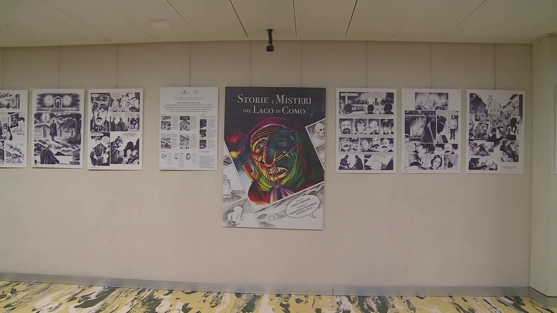 Da oggi all’8 maggio al Pirellone di Milano la mostra “Lario a fumetti”