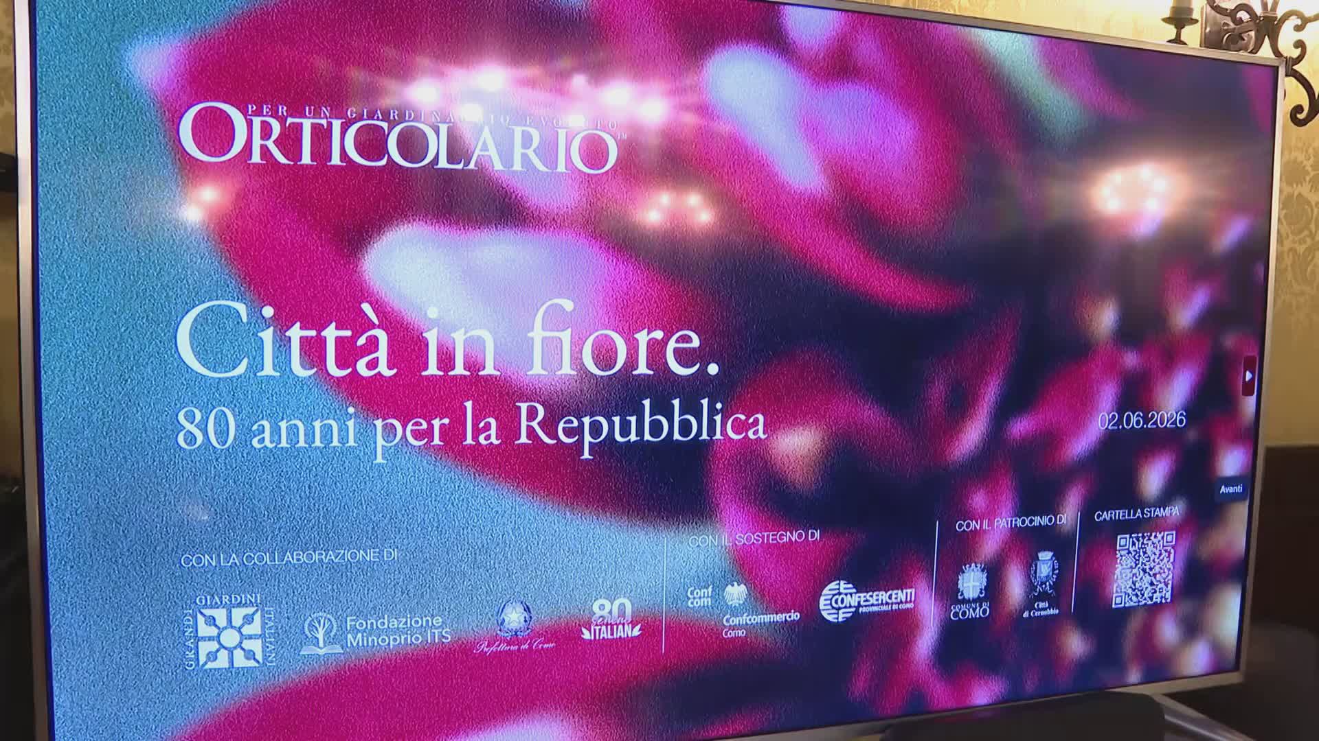 “Città in fiore”, un giardino diffuso con i colori della bandiera italiana