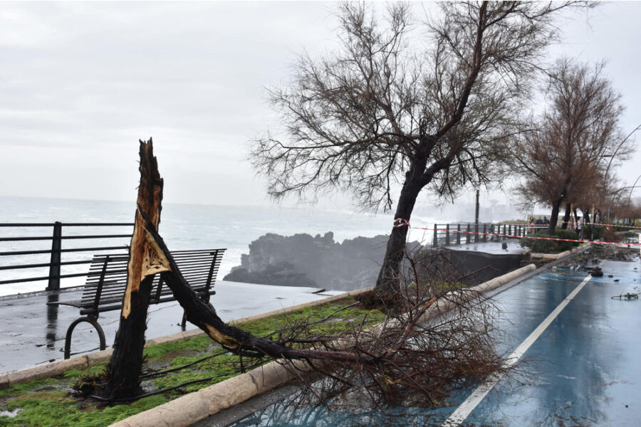 Previsti rovesci di forte intensità e grandinate