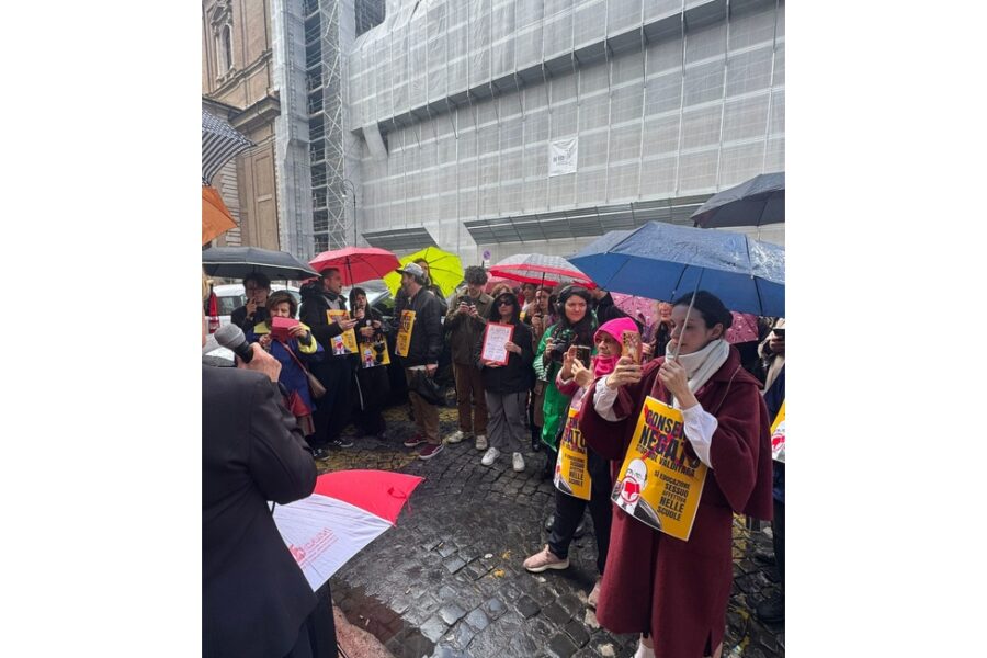 L'iniziativa 'Consenso negato' ha coinvolto decine di sigle