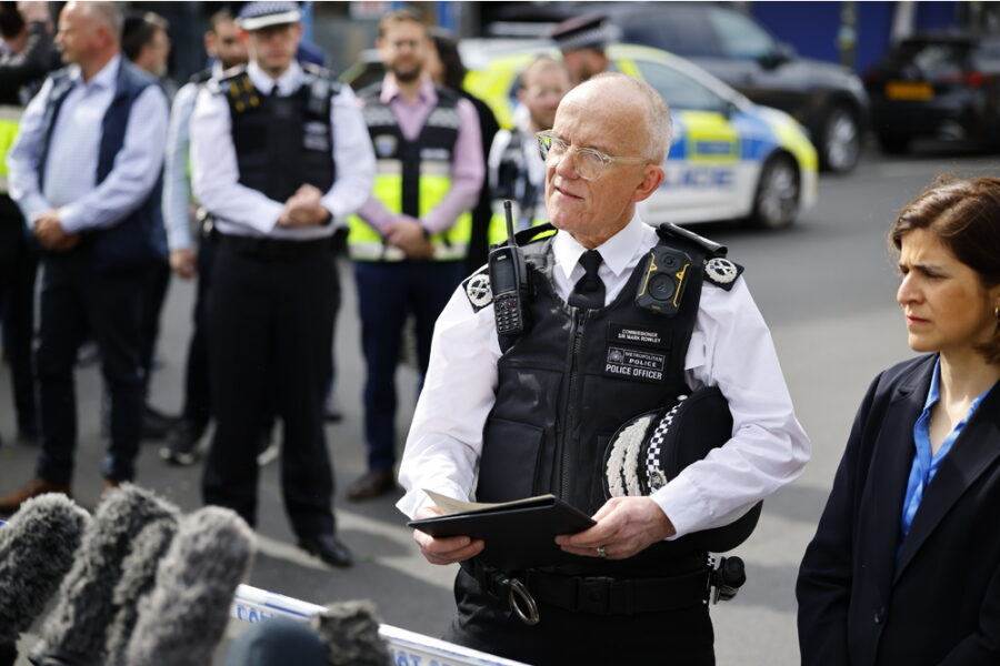 Lo ha reso noto il comandante della Met Police