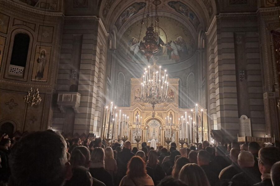 Toccante e partecipata cerimonia nel tempio di San Spiridione