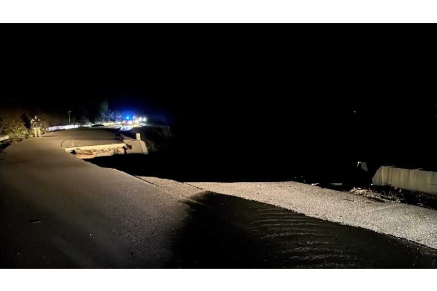 L'emergenza a Roseto Valfortore causata dalle abbondanti piogge