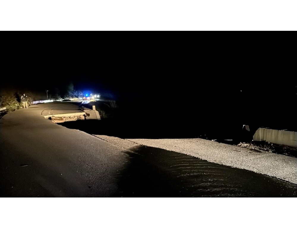 Crolla strada sui monti dauni, sindaca ‘siamo isolati, come in un incubo’