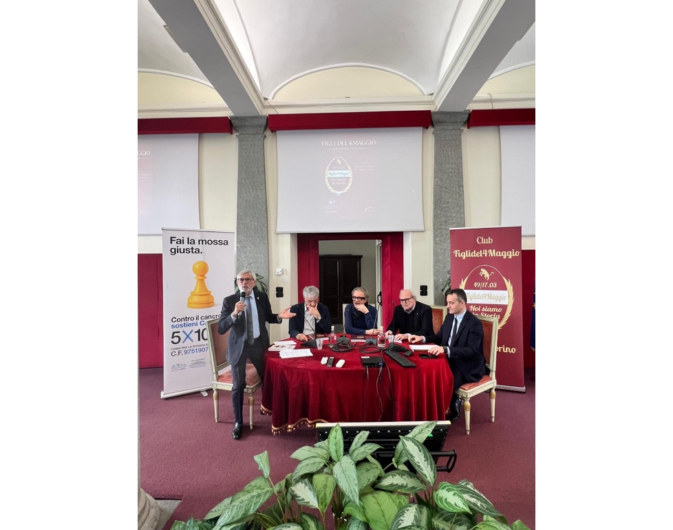 ‘Figli del 4 maggio’, un volume sul Grande Torino sostiene l’Irccs Candiolo