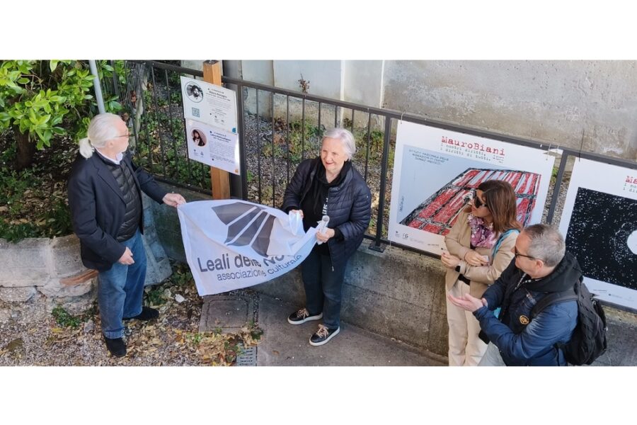 A Ronchi dei Legionari nuovo pannello dedicato alla studentessa Raha Behloulipour