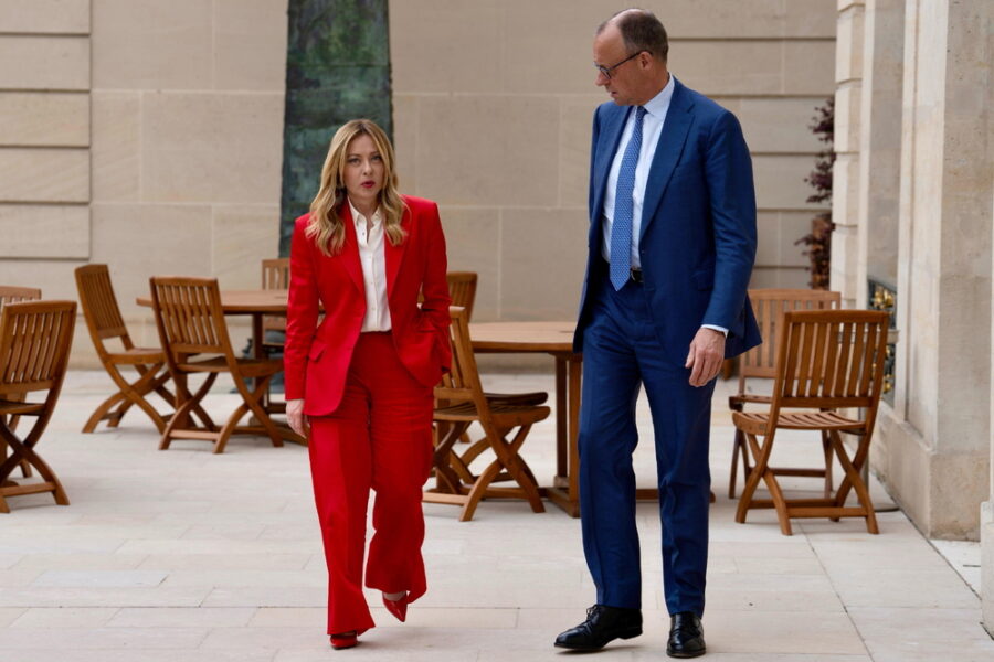 Scambio di vedute tra i due in occasione della cena di lavoro a Cipro