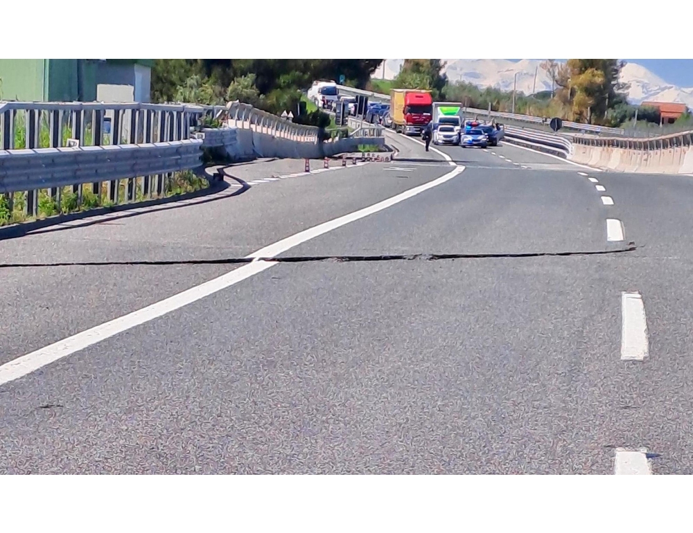 Frana in Molise: riattivata dopo forti piogge, il fronte è lungo oltre 4 km