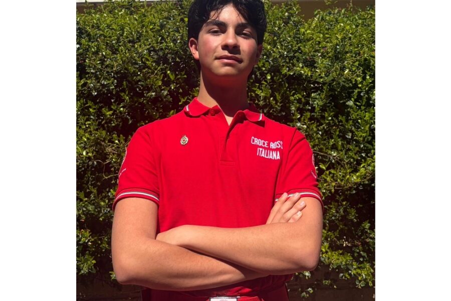 Volontario Cri vive nel quartiere di Tor Bella Monaca a Roma