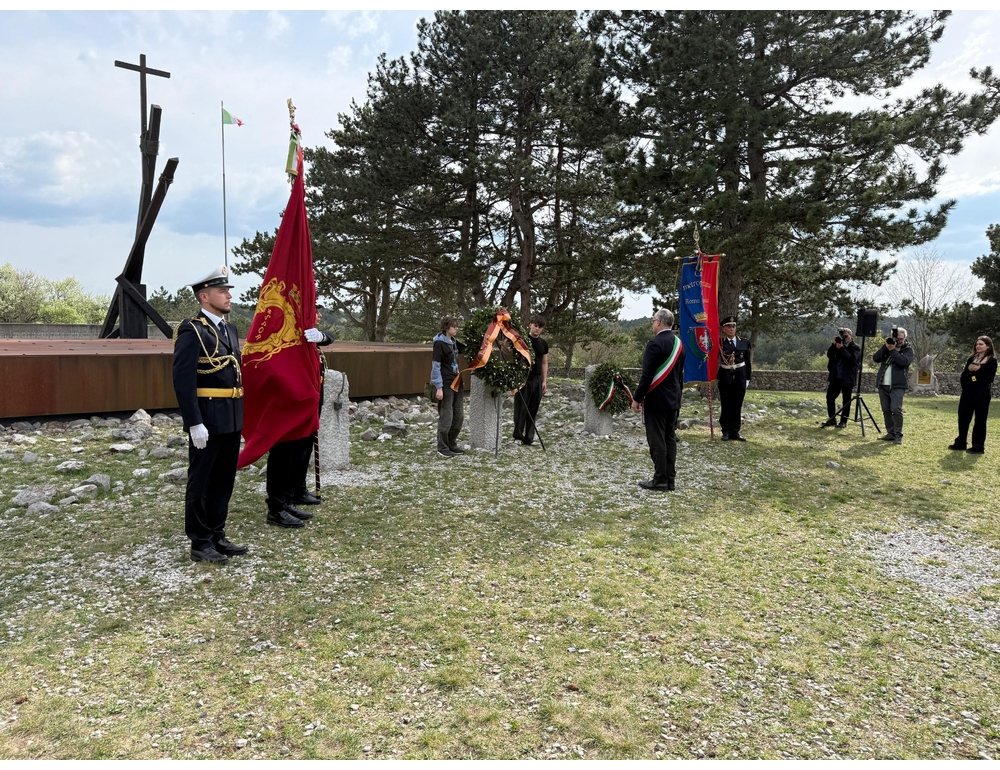 Gualtieri alla Foiba di Basovizza, ‘pagina di storia drammatica’
