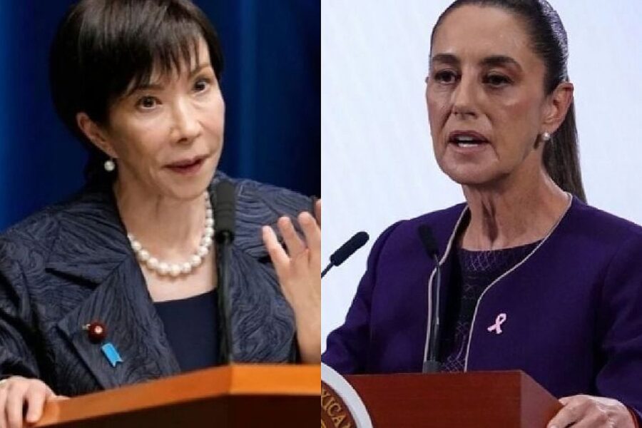 Colloquio telefonico tra la presidente Sheinbaum e la prima ministra Takaichi