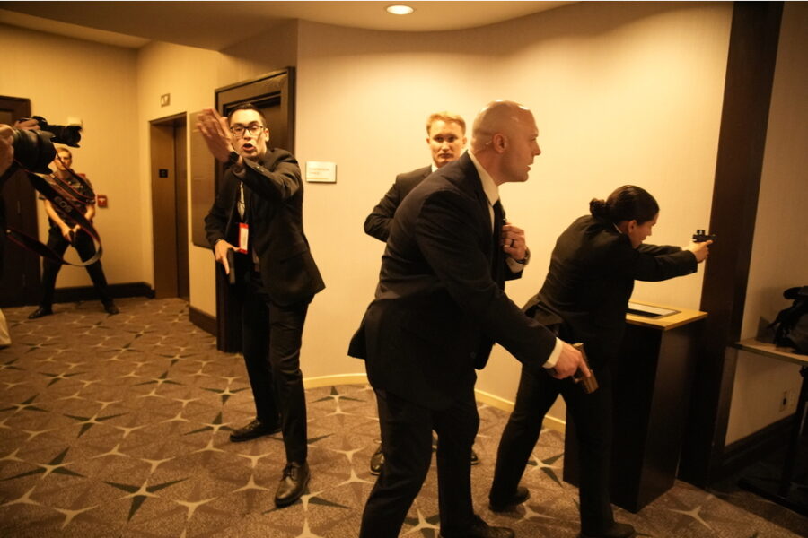 Lo ha inviato ai familiari 10 minuti prima l'attacco