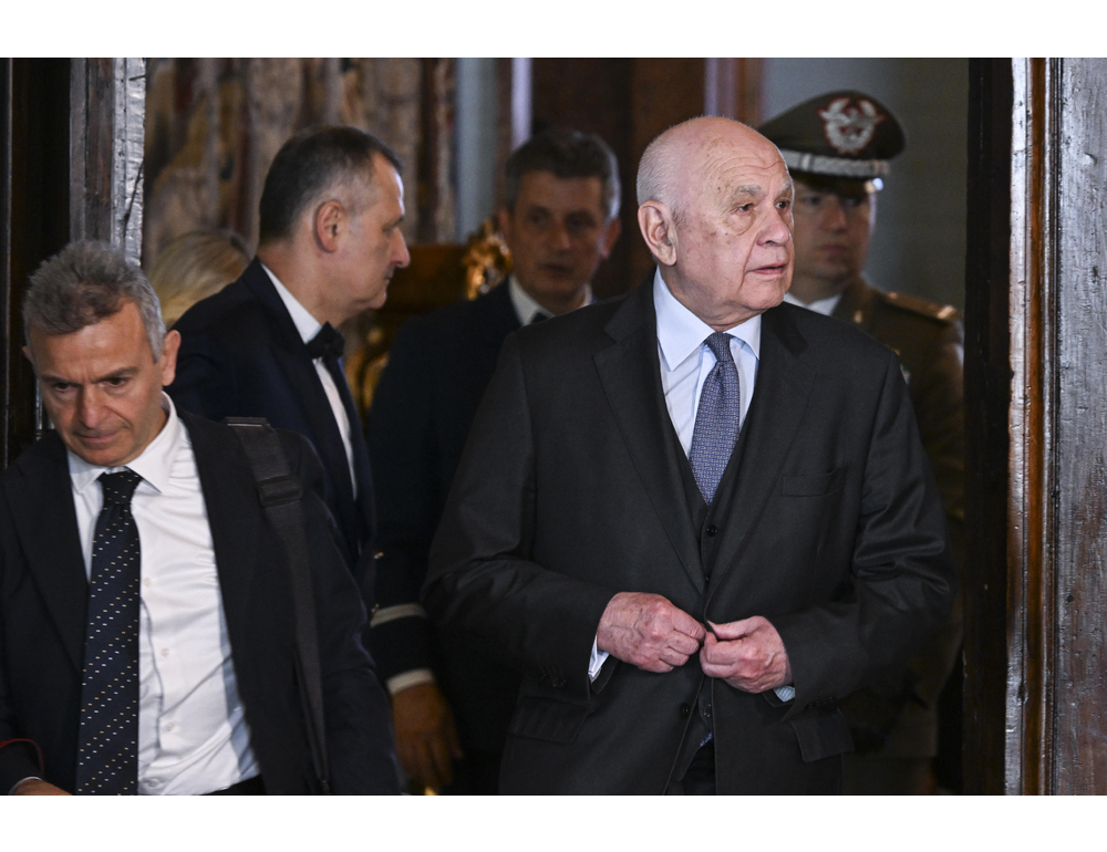 Il ministro della Giustizia Nordio a Palazzo Chigi