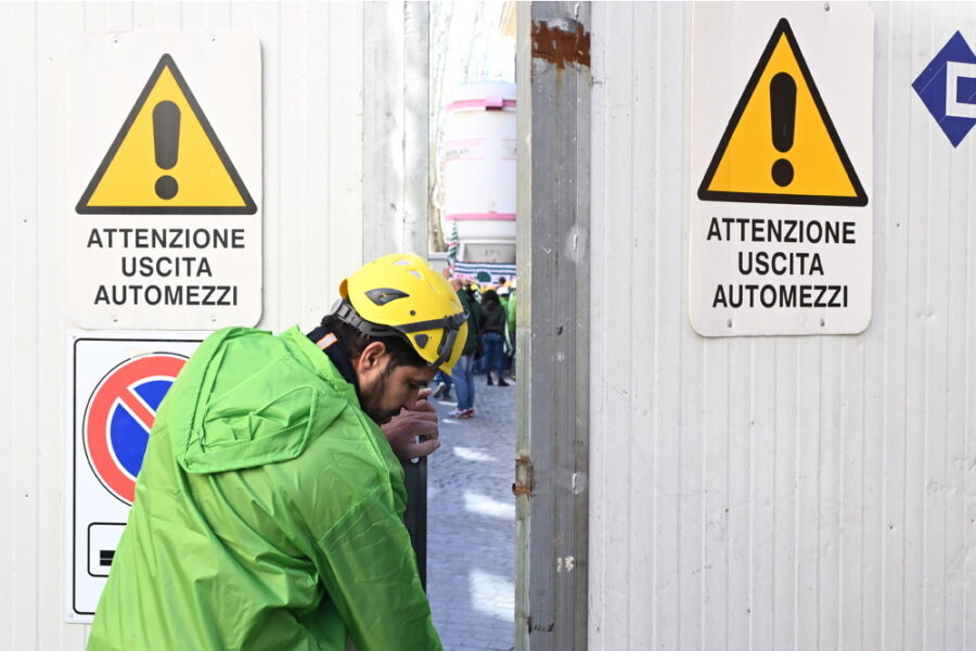 70 in occasione di lavoro e 29 in itinere