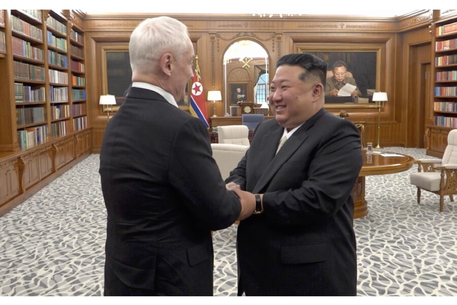 Ieri l'incontro con il ministro della Difesa russo Andrey Belousov