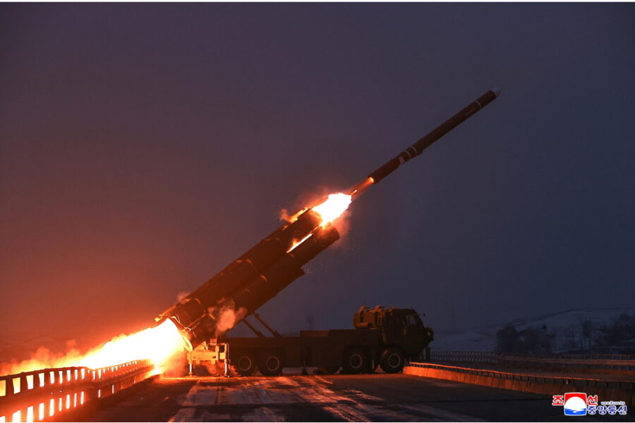 Non è stata segnalata la presenza del leader nordcoreano Kim Jong Un ai lanci