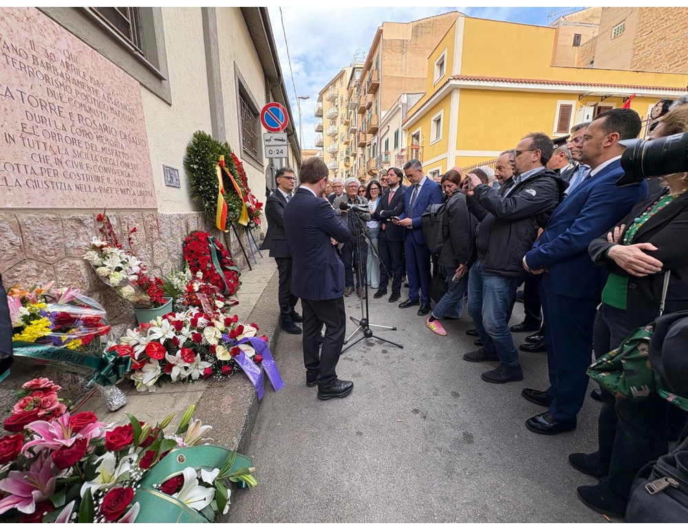 La Torre e Di Salvo, ricordati a Palermo a 44 anni dalla loro uccisione