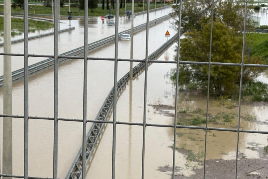 Anche oggi allerta rossa nella zona del Basso Fortore