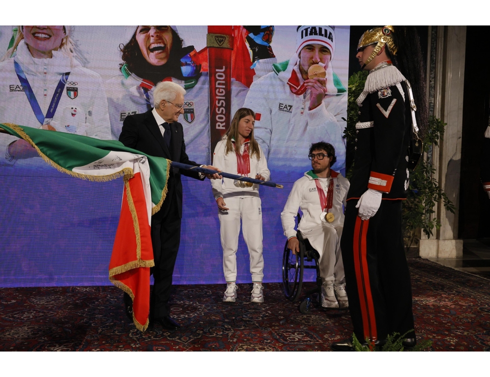Mattarella ha ricevuto i medagliati Olimpici e Paralimpici di Milano-Cortina