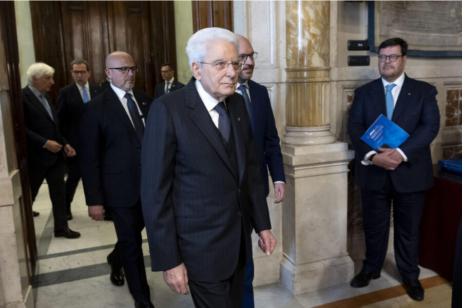 "Fondamento di convivenza civile e presenza dell'Italia nel contesto internazionale"