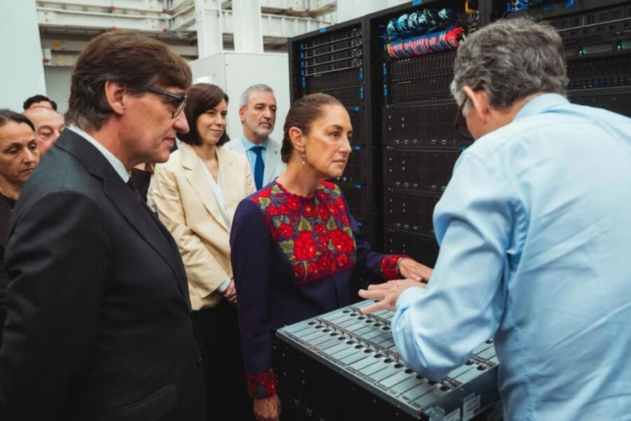 Ultimo atto in Spagna prima del volo di rientro in Messico