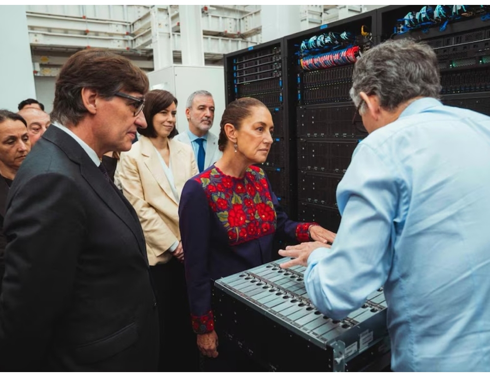 Messico, Sheinbaum chiude la visita a Barcellona con la scienza