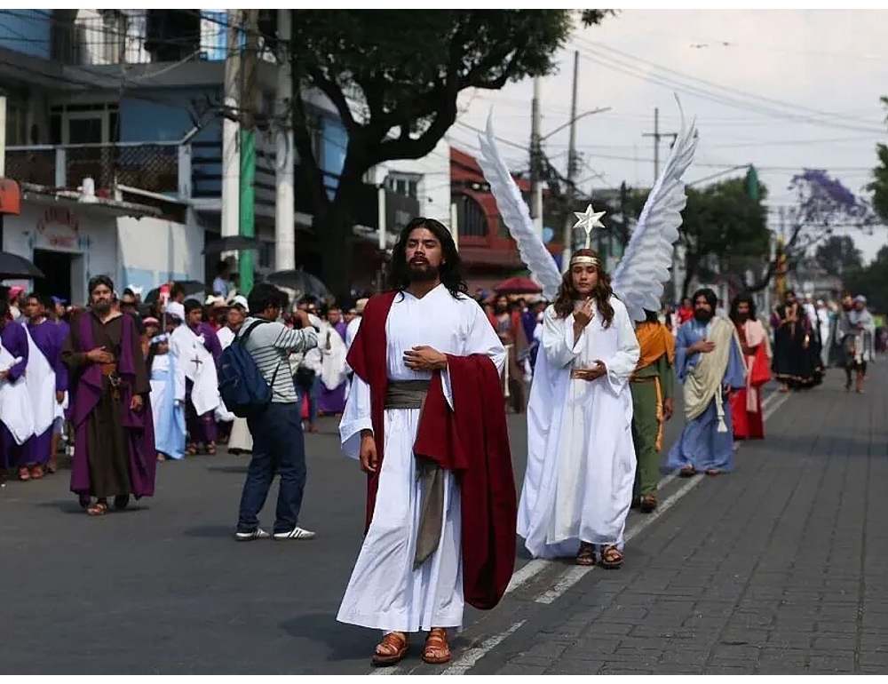Messico, prima Via Crucis di Iztapalapa da patrimonio Unesco