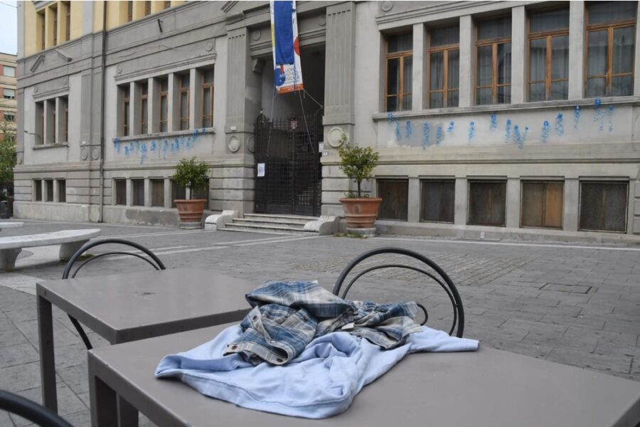 Si concluderà nella piazza dove è avvenuta l'aggressione