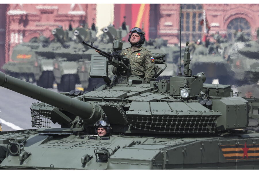 Per commemorare l'81° anniversario della vittoria nella Seconda guerra mondiale