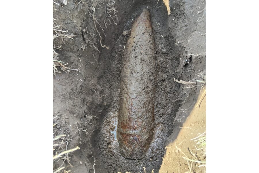 Ordigno scoperto in campagne di Piana di Monte Verna da associazione Linea Volturno 1943