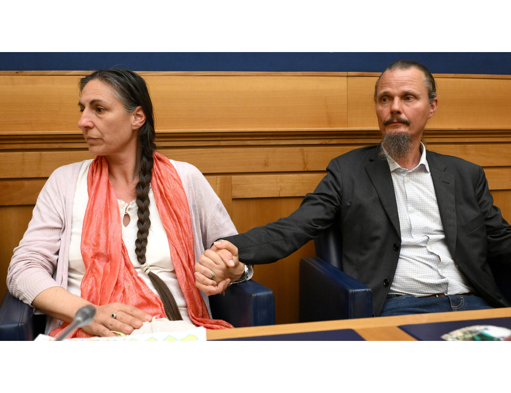 Salvini a Palmoli per incontrare i genitori della famiglia nel bosco