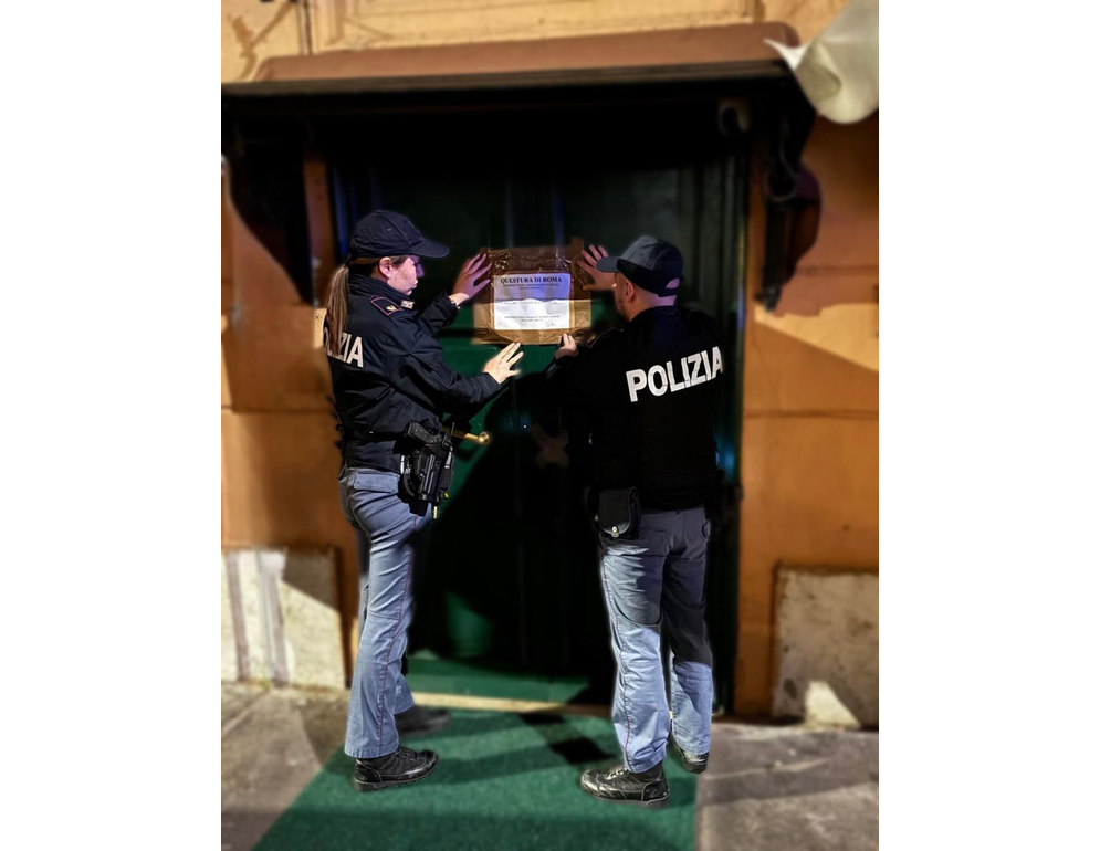 Sequestrata discoteca abusiva nel centro di Roma, stop a serata con 130 persone