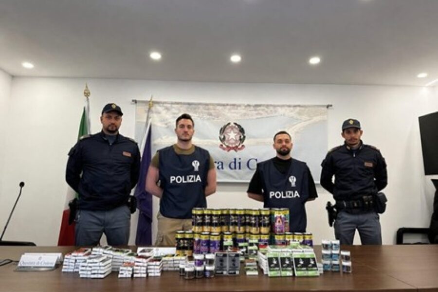 Controlli della polizia a Crotone dopo modifiche a Decreto sicurezza. Un denunciato