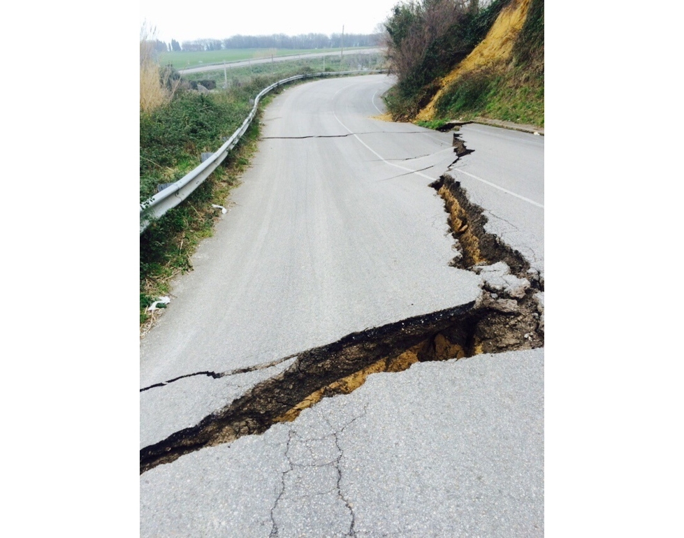 Si risveglia frana storica in Molise, alert lanciato dai sensori sulla A14