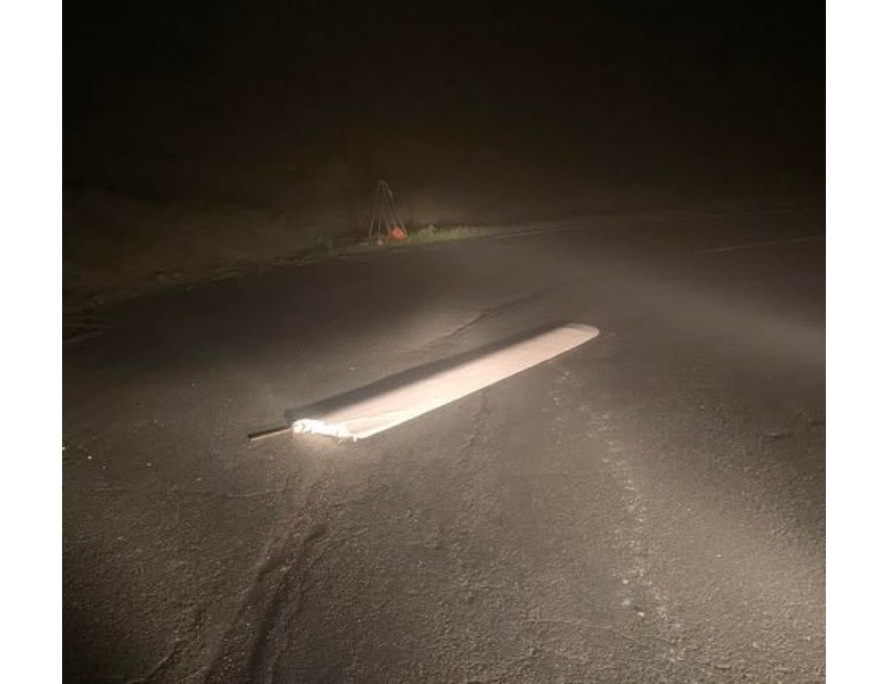 Sos Comitati, in Mugello pala eolica si stacca e finisce in strada