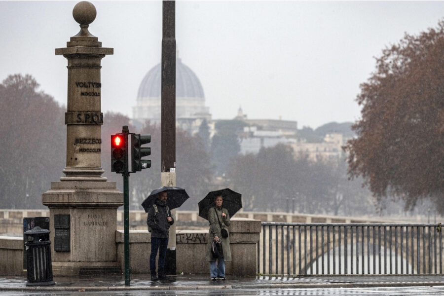 Rialzo termico accompagnato da venti di Scirocco che portano sabbia dal Nord Africa