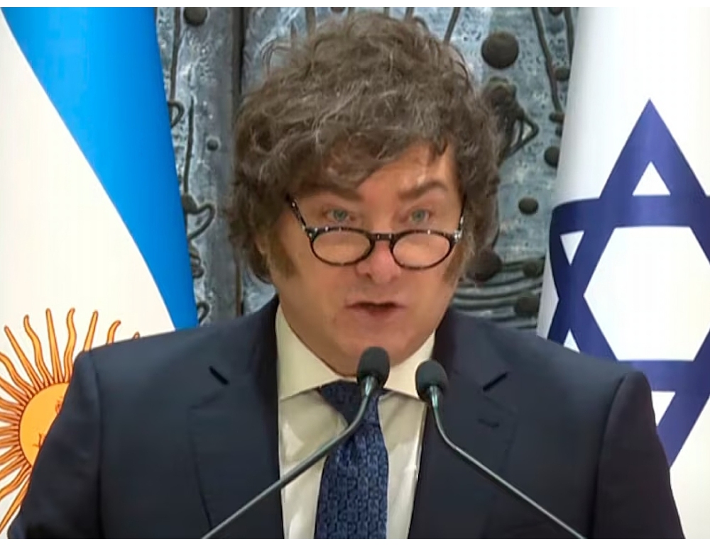 Terzo viaggio in Israele per il presidente argentino Milei