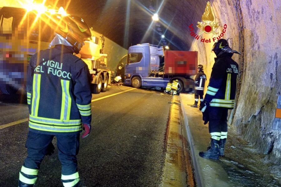 Aspi: 'Il traffico transita su una corsia