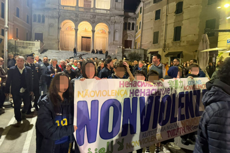 Tra i presenti anche la madre di Giacomo Bongiorni