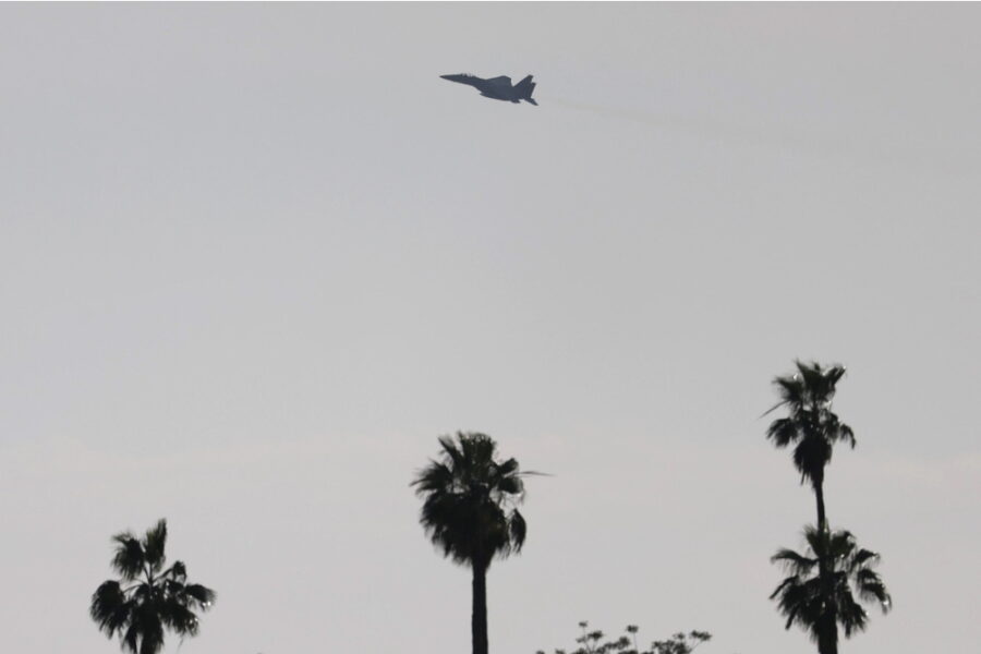 Il pilota è uscito dallo spazio aereo iraniano prima di catapultarsi