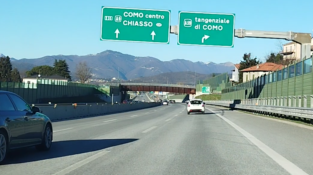 Autostrada A9, una nuova settimana di chiusure notturne