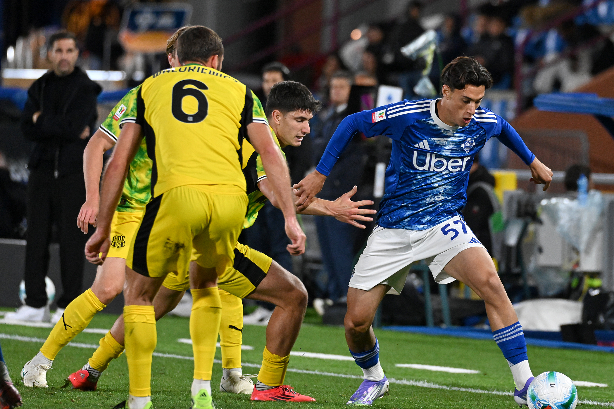 Squalificati il bomber Berardi e Doig: salteranno Sassuolo-Como