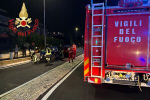 Mariano Comense, incidente in viale Lombardia, due feriti