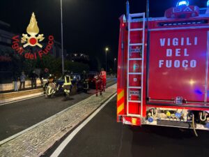 Mariano Comense, incidente in viale Lombardia, due feriti
