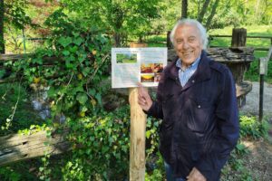 Mario Lavezzi, passeggiata e visita al Mulino di Anzano del Parco