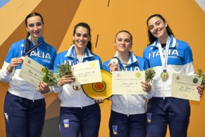 Europei Under 23 di scherma, oro a squadre per la comasca Carlotta Ferrari