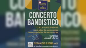 Il Corpo musicale di Rebbio in concerto al Teatro Nuovo domenica 24 maggio